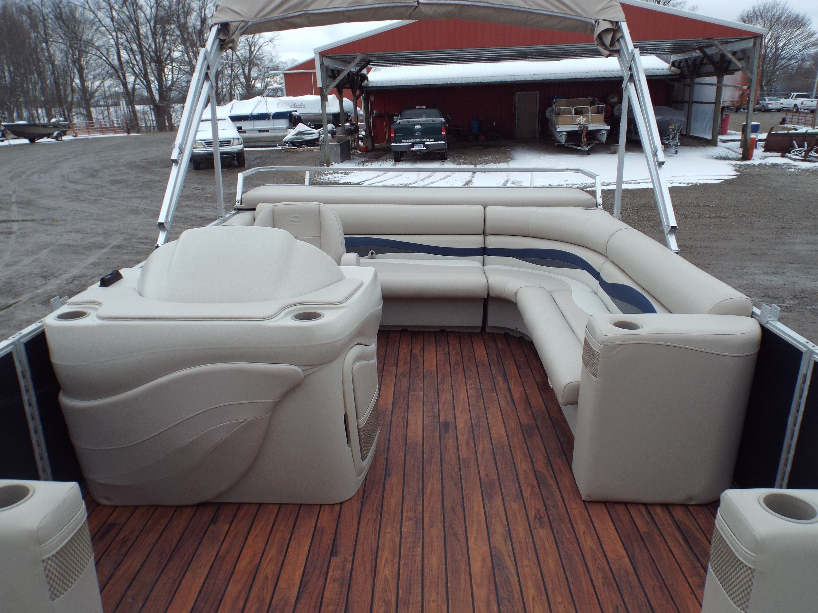 Pontoon Flooring Marsh Brothers, Inc. Quincy Michigan